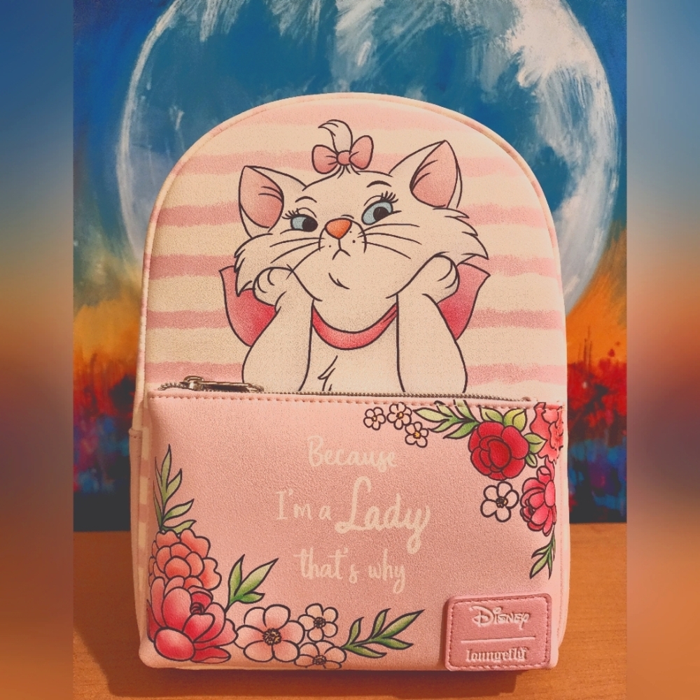 Loungefly Disney Marie Aristocats Mini Backpack